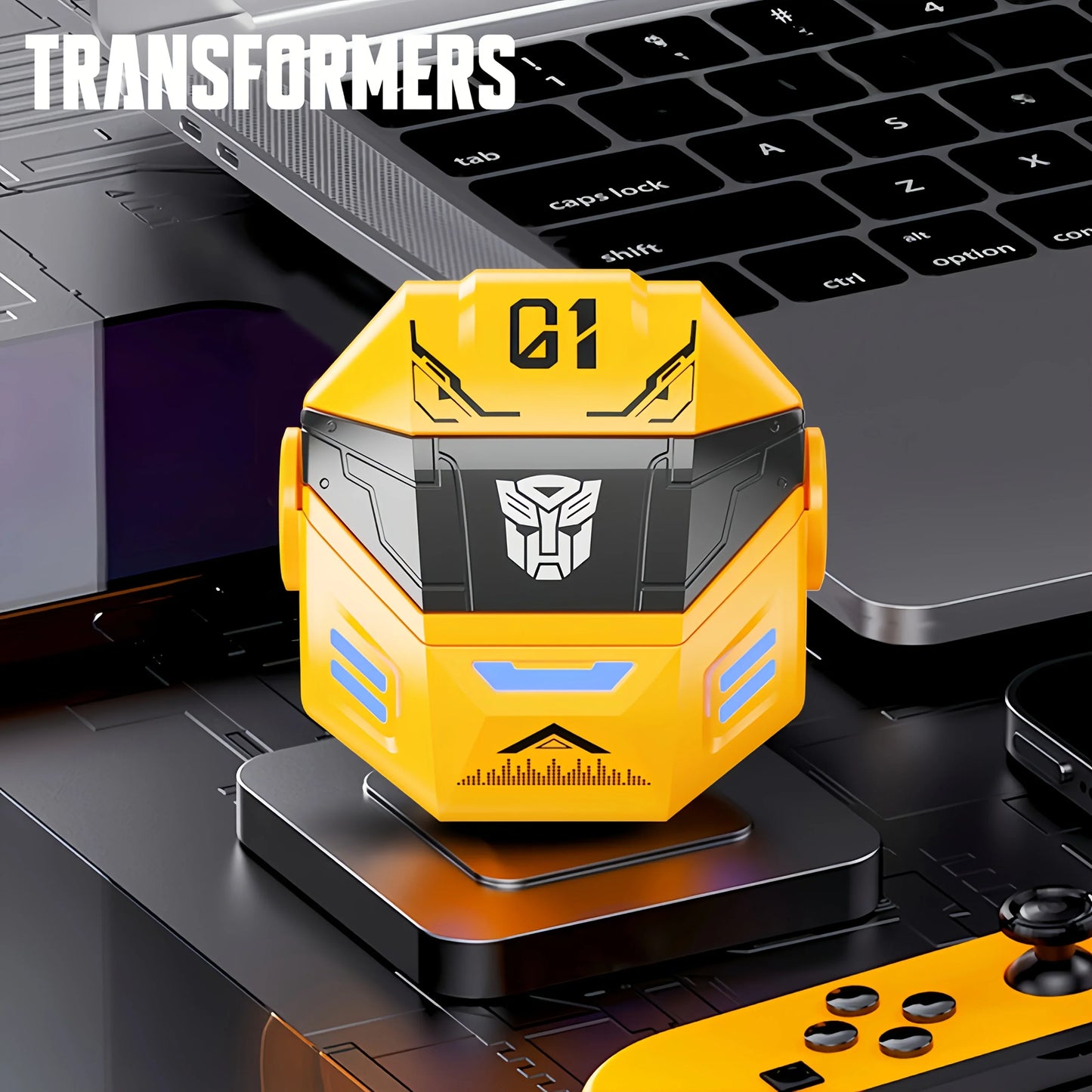Auriculares Transformers - Tamaño del estuche