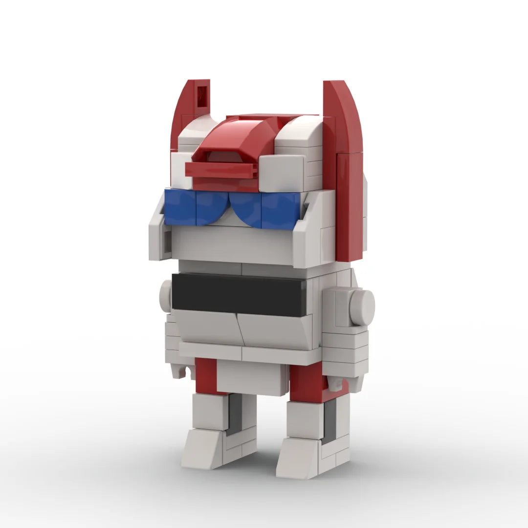 Figura Transformers Streetwise — Ladrillo Blanco y Azul Policía Protectobot