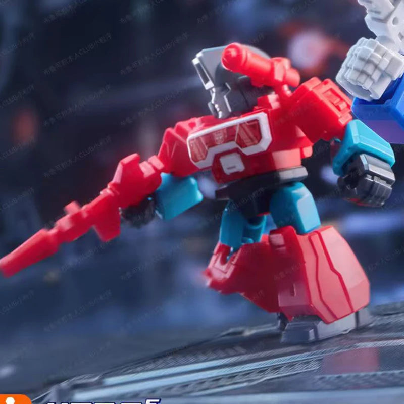 Figura Transformers Perceptor Blokees Defender — Brick Rose Científico Largo Alcance