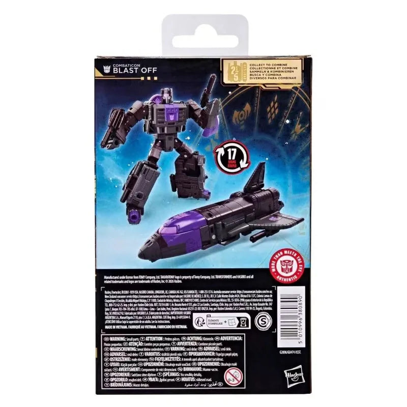 Figura Transformers Blast Off La era de los Primes — Lanzadera Hasbro Edición Oficial
