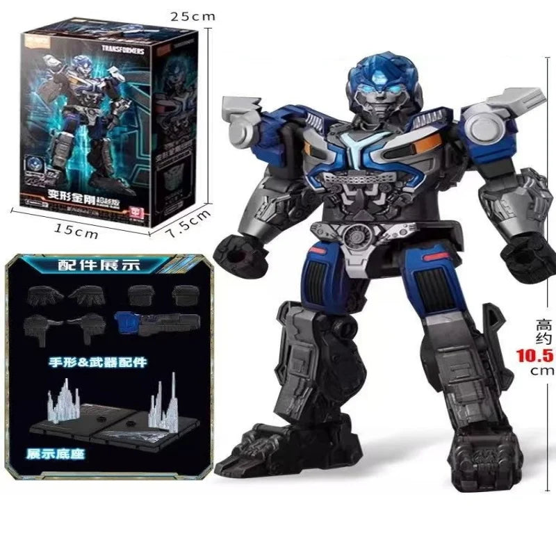 Figura Transformers Mirage Blokees — Robot Espía Autobot Azul y Blanco