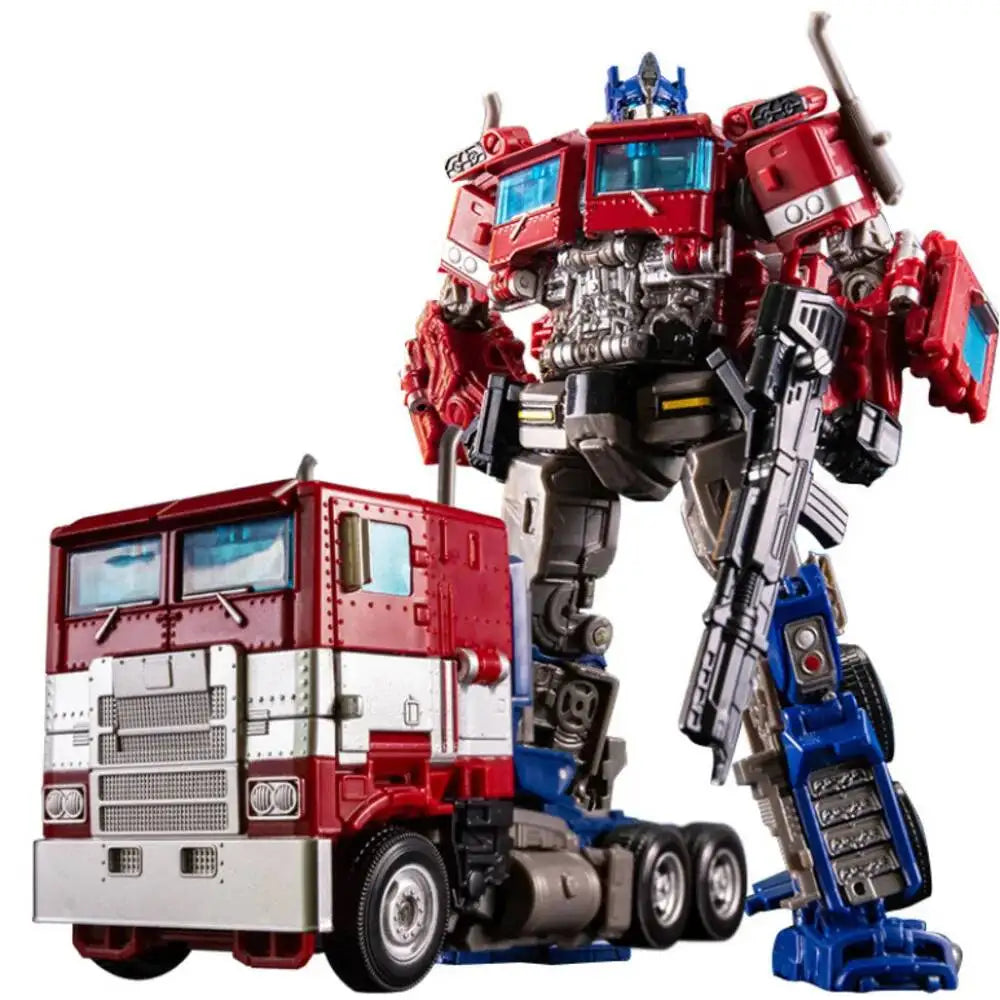 Figura Transformers Nemesis Prime YS04B — Masterpiece SS38 Camión Azul Noche