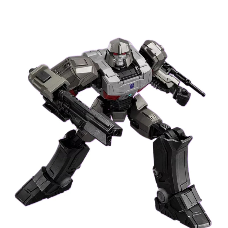 Figura Transformers Megatron Origen ONE Blitzwing — Ladrillo Plateado Joven Minero Rebelde