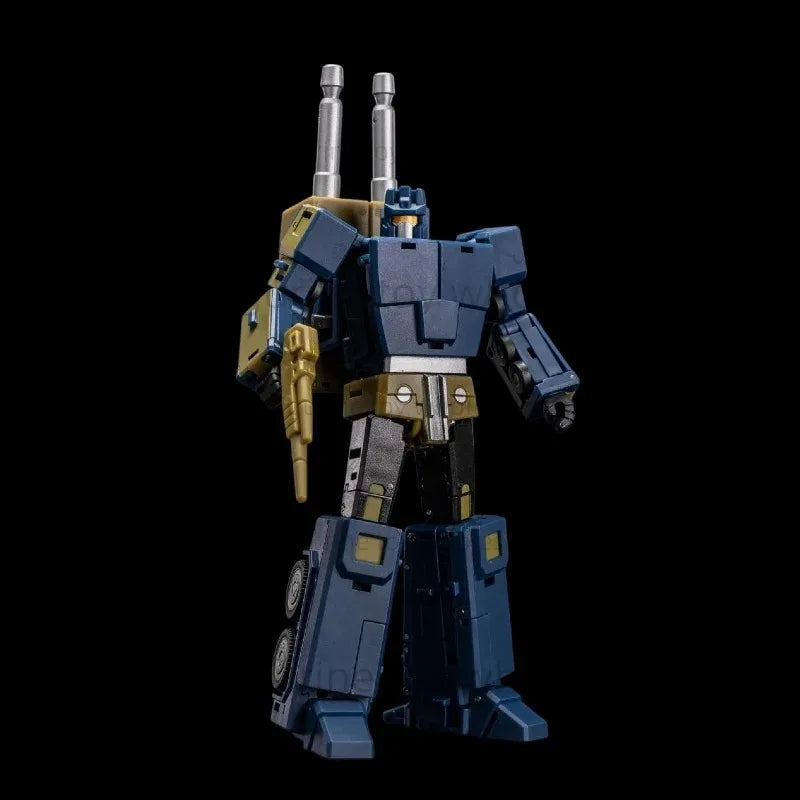 Figura Transformers Brawl Magic Square — Ladrillo Azul Pizarra Tanque de Combate