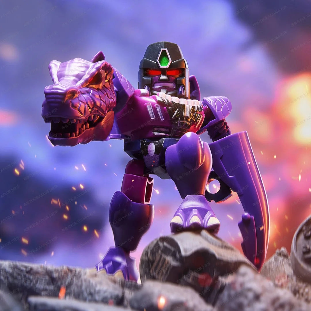 Figura Transformers Megatron Modo Robot — Guerrerop Beast Wars Terreno Rocoso