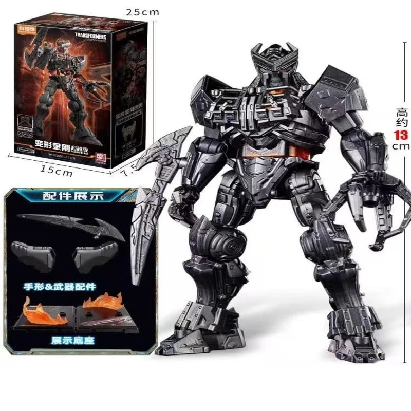 Figura Transformers Scourge Espada Colosal — Versión Gris Caja Ficha Técnica