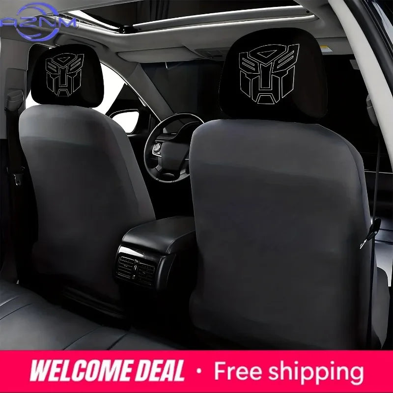 Funda para Reposacabezas Transformers Autobot — Juego de 2 Protectores para Asientos de Coche