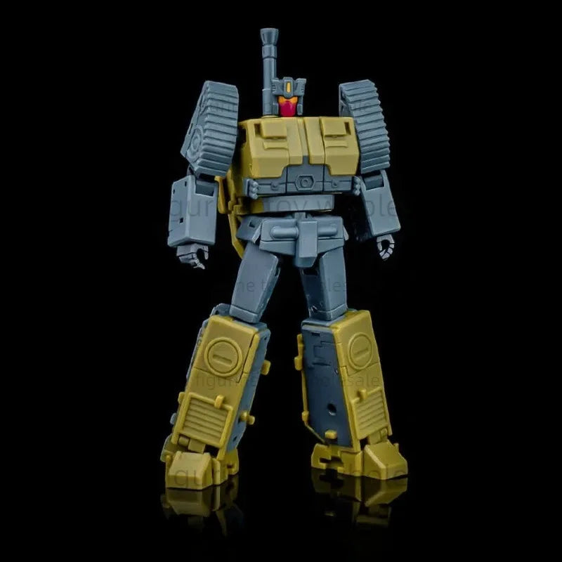 Figura Transformers Onslaught Magic Square MS-B51 — Camión militar de ladrillo gris y amarillo