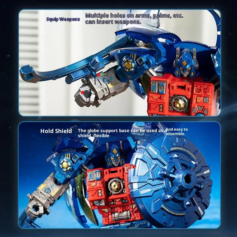 Juguete Transformers Optimus Prime Globo — Robot Transformable para Niños