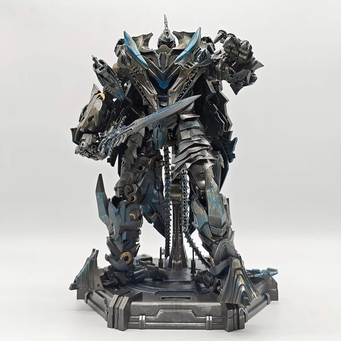 Figura Transformers Swoop Wing Dragon — Pterodáctilo Acero Látigo Articulado
