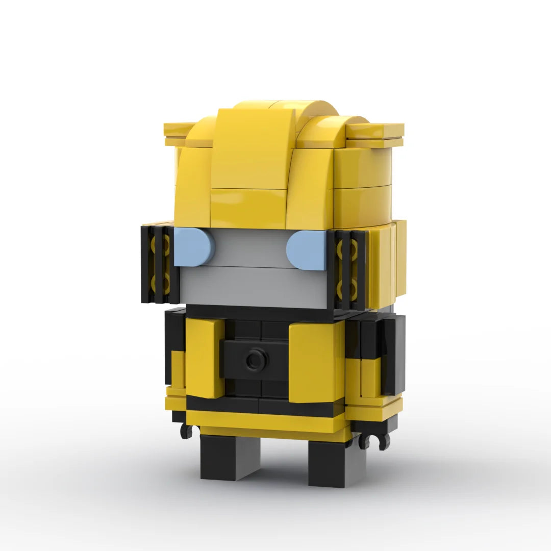 Figura Transformers B127 Edición Uno — Precursor Bumblebee Ladrillo Amarillo