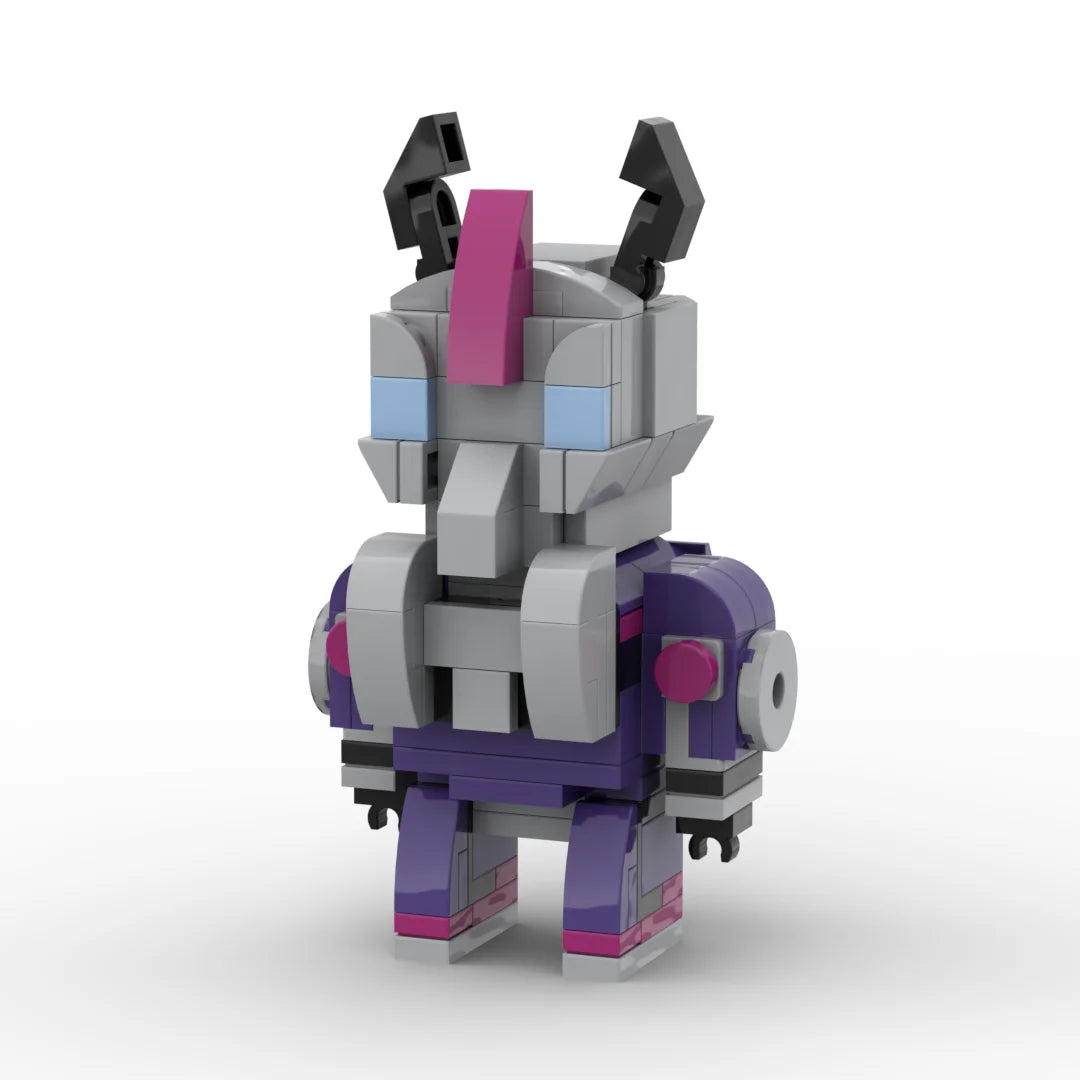 Figura Transformers Alpha Trion Edición Uno — Sabio Ancestral Ladrillo Blanco y Morado