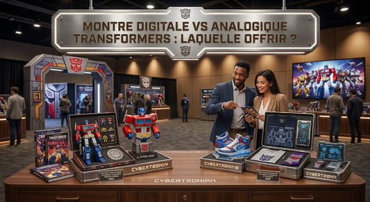 Montre digitale vs analogique Transformers : laquelle offrir ?