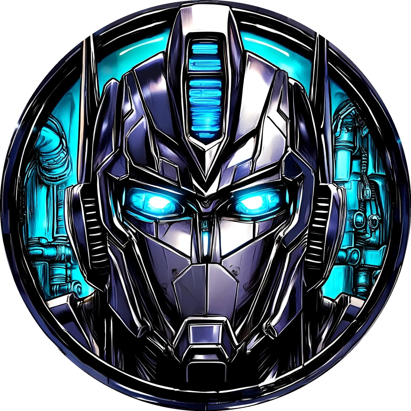 Placa decorativa de Transformers - Optimus
