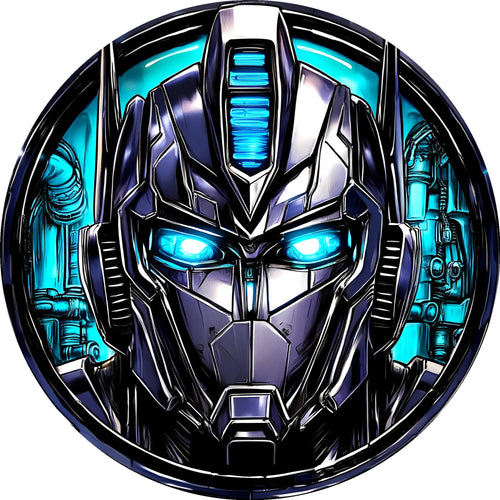 Placa decorativa de Transformers - Optimus