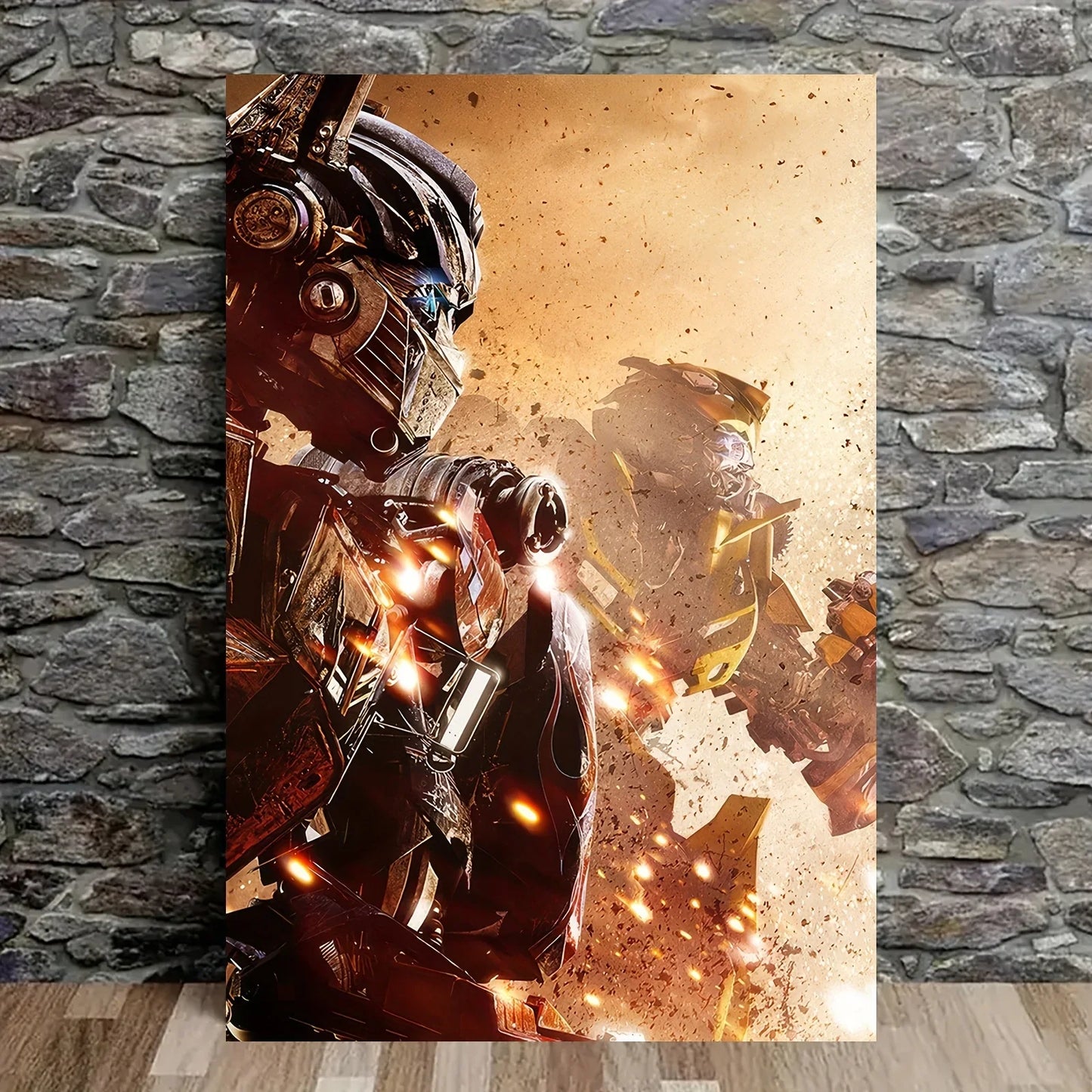 Póster Transformers - Prime y BMB Fire
