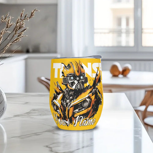 Taza de lata de Transformers Bumblebee