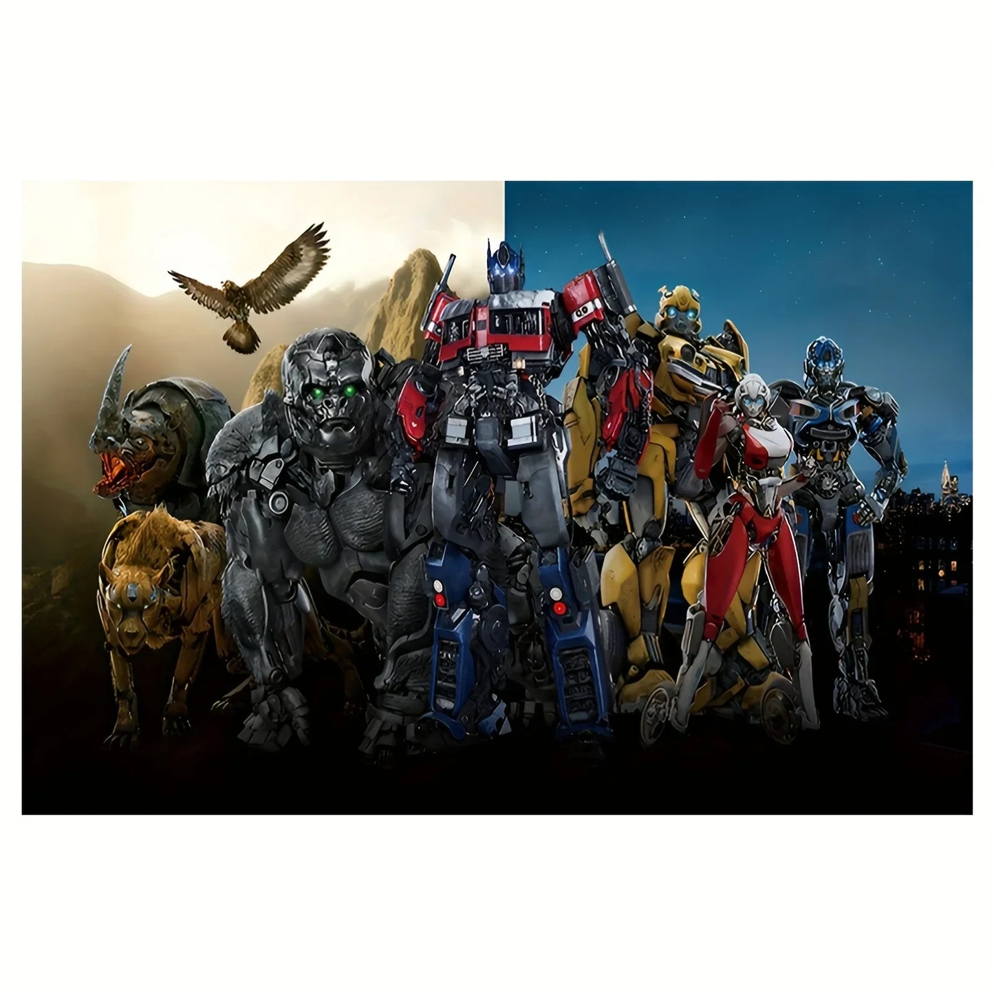 Póster Transformers - Equipo Transformers