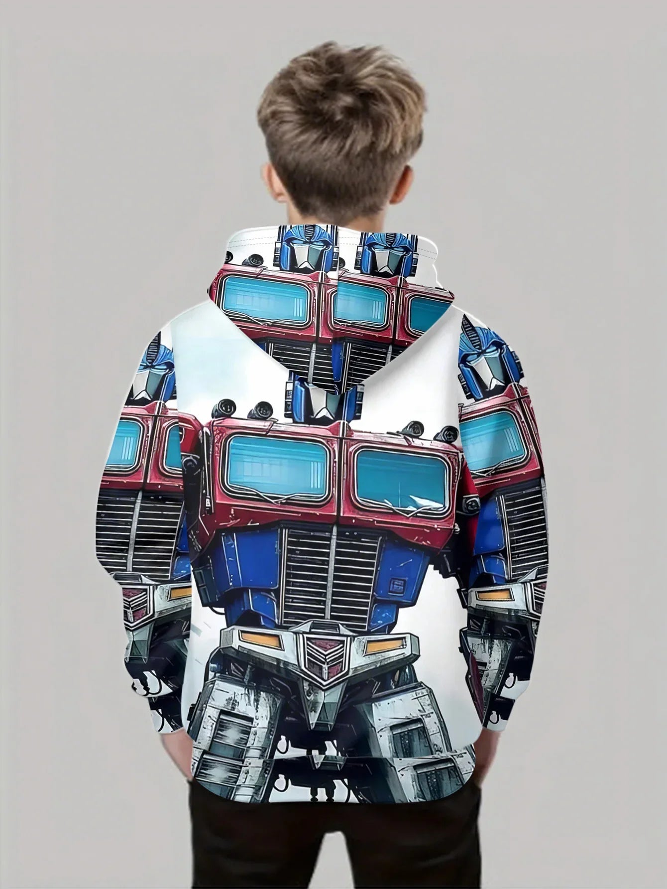 Suéter para niños - Optimus Prime Real