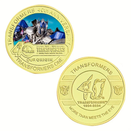 Moneda del 40.º aniversario de Transformers - Azul