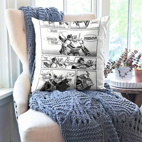 Funda de almohada de Transformers - Guión