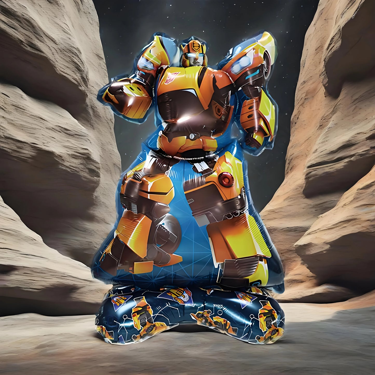 Globo de Transformers - Bumblebee clásico