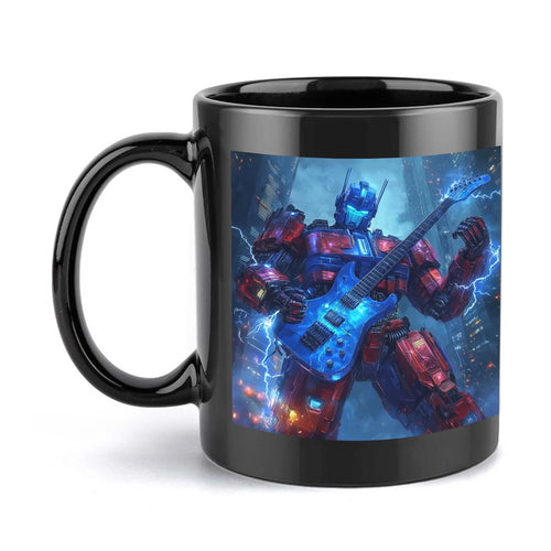 Taza de Transformers - Prime Dark Music