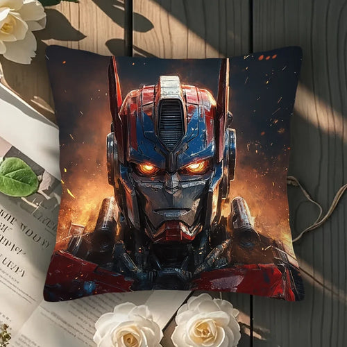 Funda de almohada de Transformers - Prime Face Fire