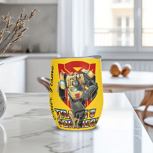 Taza de lata de Transformers - Amarilla