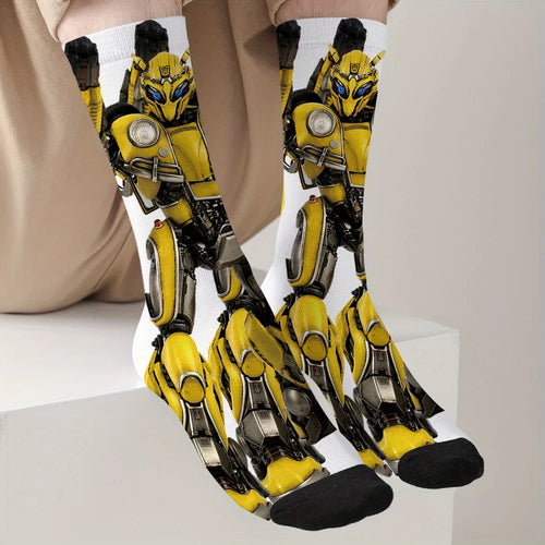 Par de calcetines de Transformers - Bumblebee