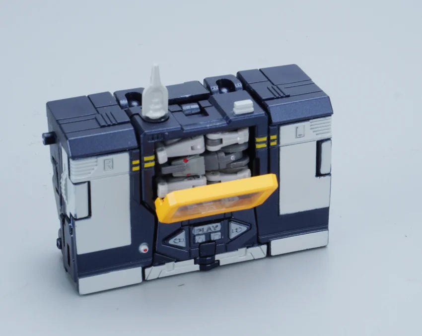 Figura Transformers Soundwave Newage H21 — KO G1 Casete Integrado Tamaño Pequeño