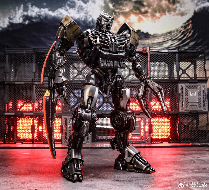 Figura Transformers Scourge Duo Studio Series — Aleación Gris Cadenas de Batalla