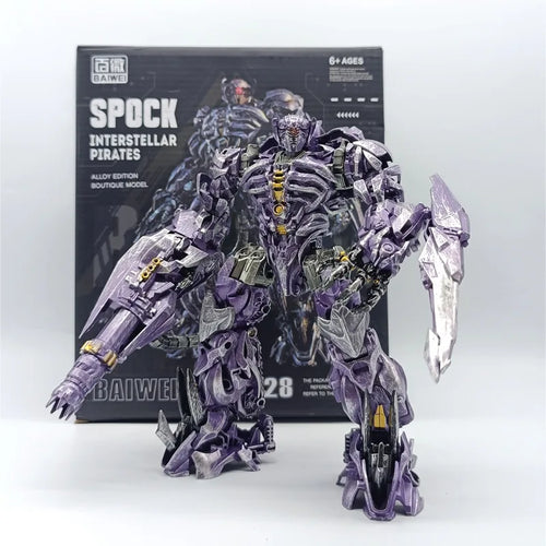 Figura Transformers Galvatron TW1028 — Decepticon Robot Transformable Coleccionista