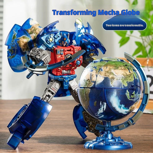 Juguete Transformers Optimus Prime Globo — Robot Transformable para Niños