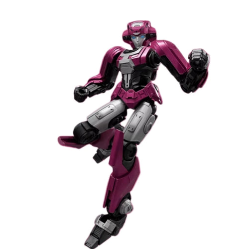 Figura Transformers Aerial Original ONE Blitzwing — Ladrillo Rosa y Blanco Silueta Alada