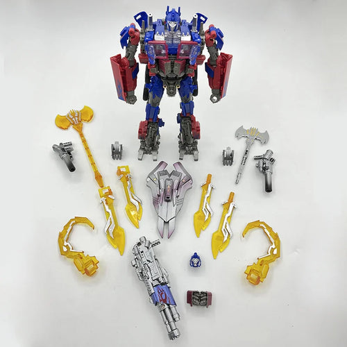 Figura Transformers Optimus Prime — Réplica TW1022 Set Completo Armas y Máscaras