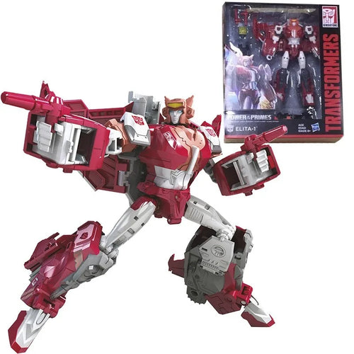 Figura Transformers Elita-1 — Autobot Femenina Articulada G1