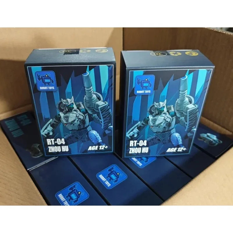 Figura Transformers Zhou Hu — Felino Mecánico Juguetes Robot RT-04