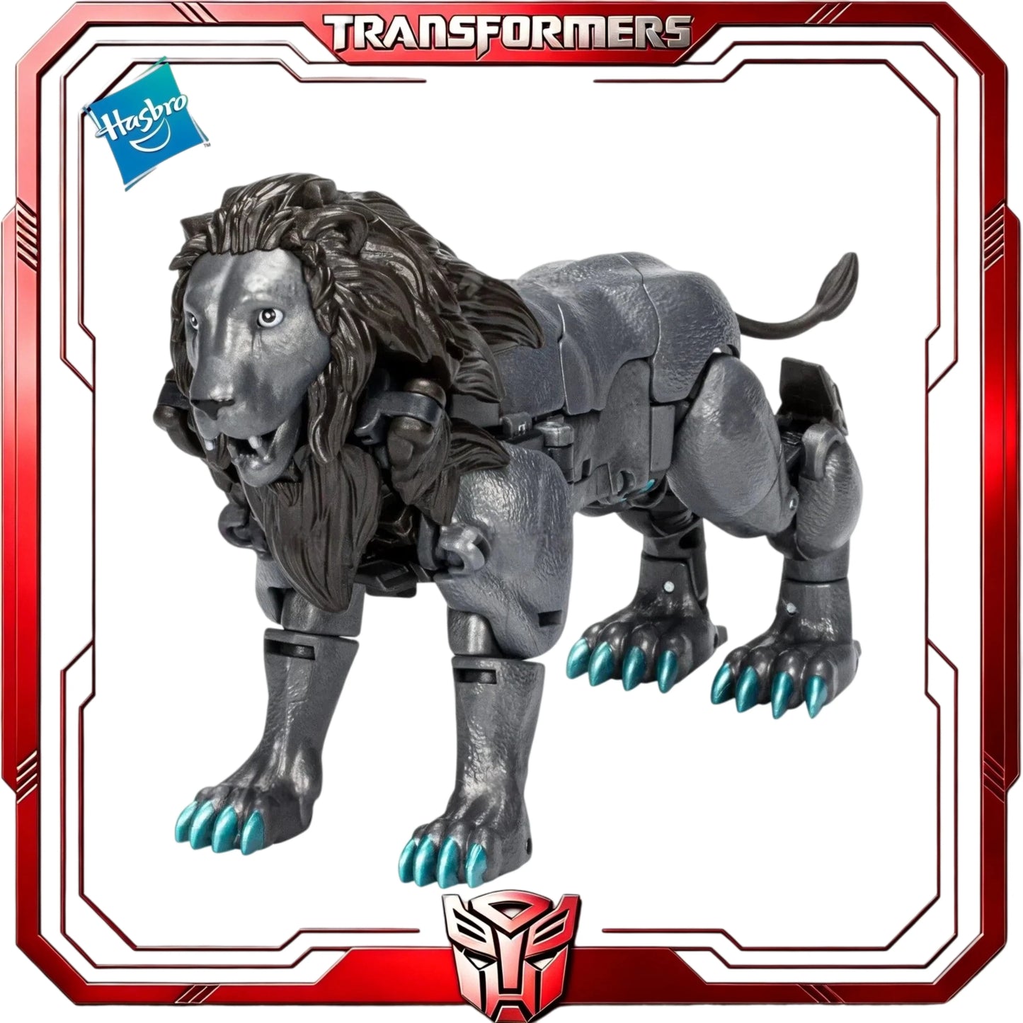 Figura Transformers Nemesis Leo Prime — Legacy Evolution Robot León Maximal Coleccionable