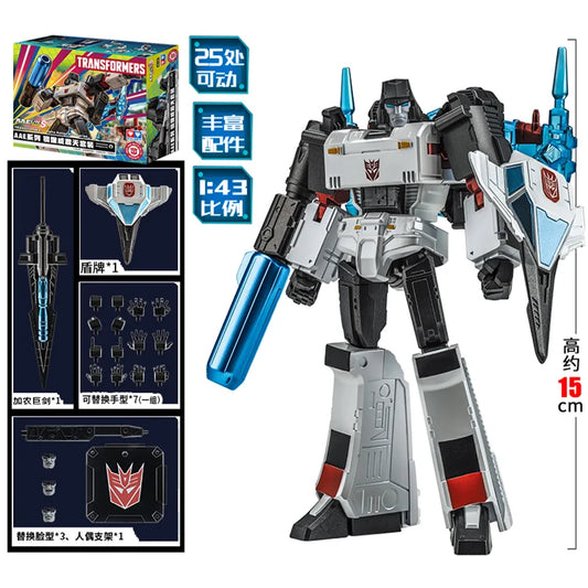 Figura Transformers Megatron Shattered Glass — Robot Articulado 16cm