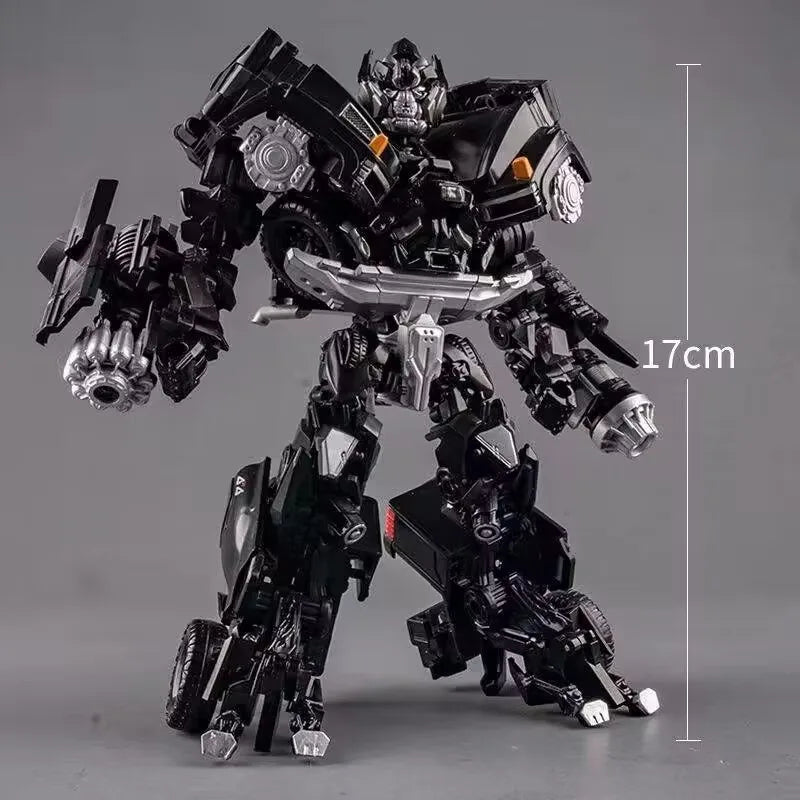 Figura Transformers Ironhide Maestro de Armas — Acabado Plateado Edición Pionero