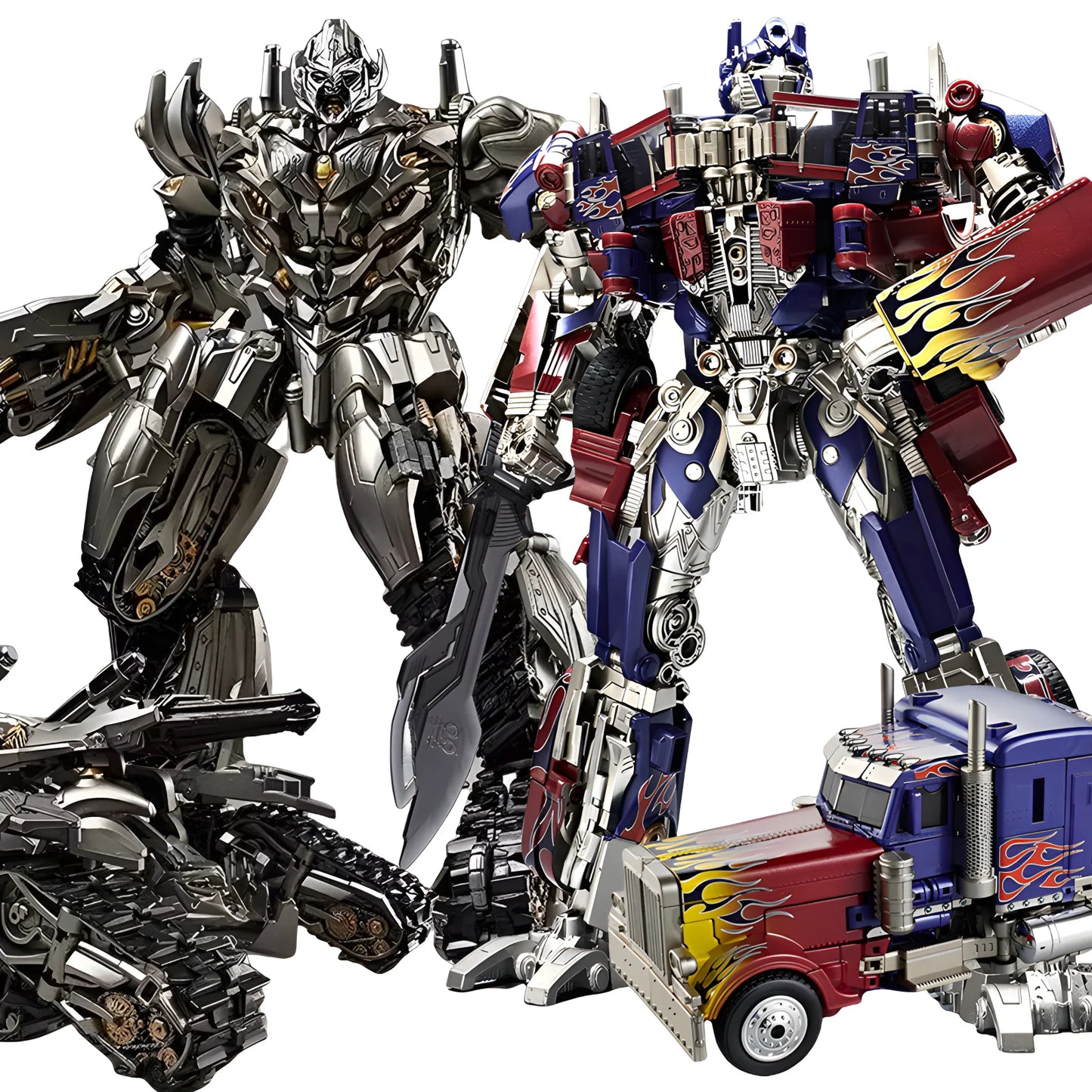 Figura Transformers Megatron 30cm — Aleación Película G1 Robot Articulado