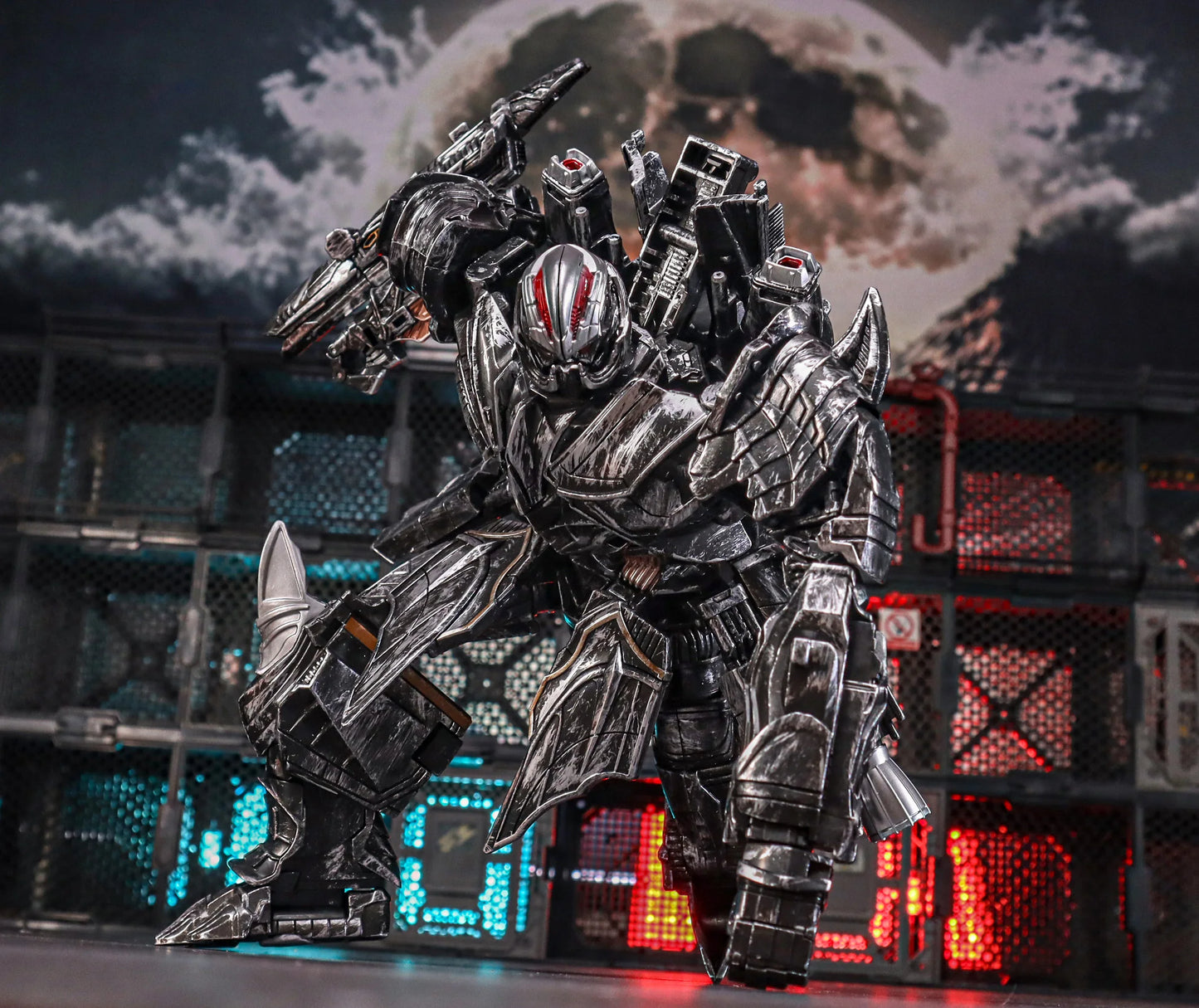 Figura Transformers Blackout 30cm — Decepticon Helicóptero Coleccionable