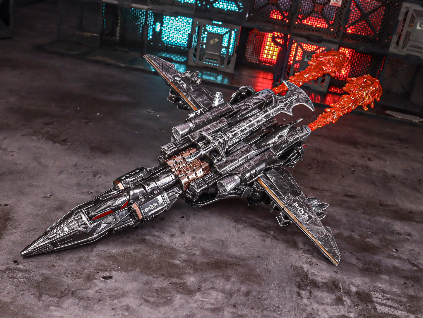 Figura Transformers Blackout 30cm — Decepticon Helicóptero Coleccionable