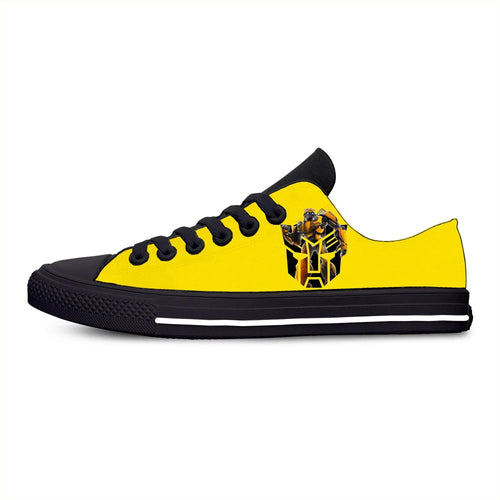 Zapatos unisex para adultos - Logotipo amarillo de los Autobots