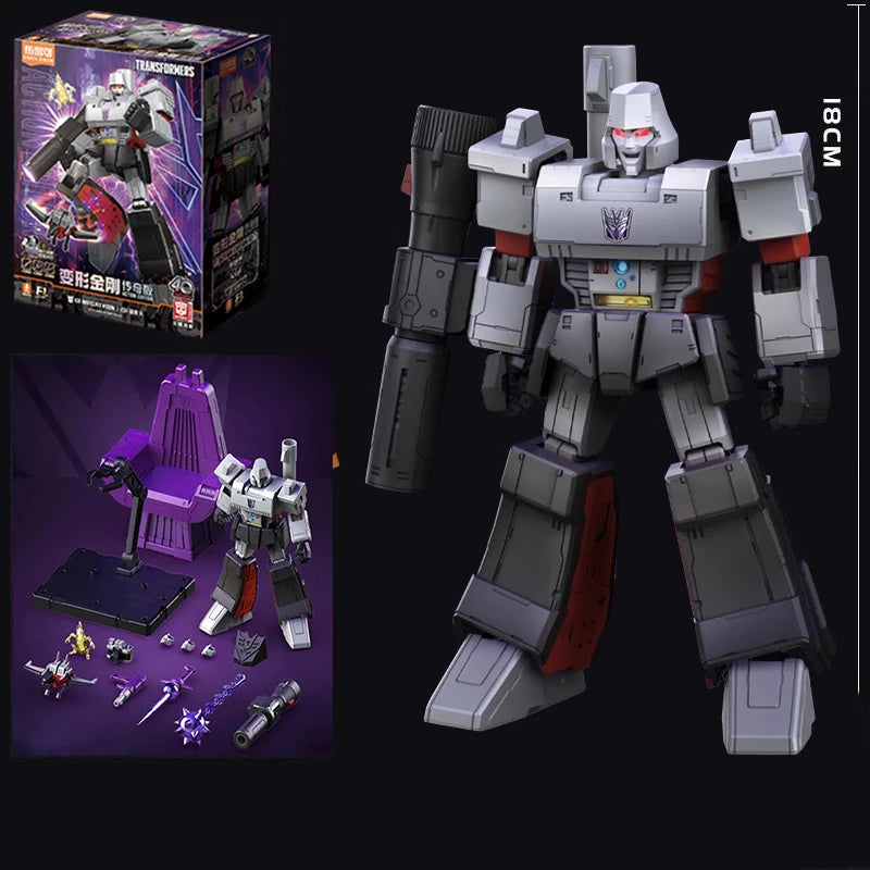 Figura Transformers Megatron 18cm — Edición Legendaria con Trono de Coleccionista