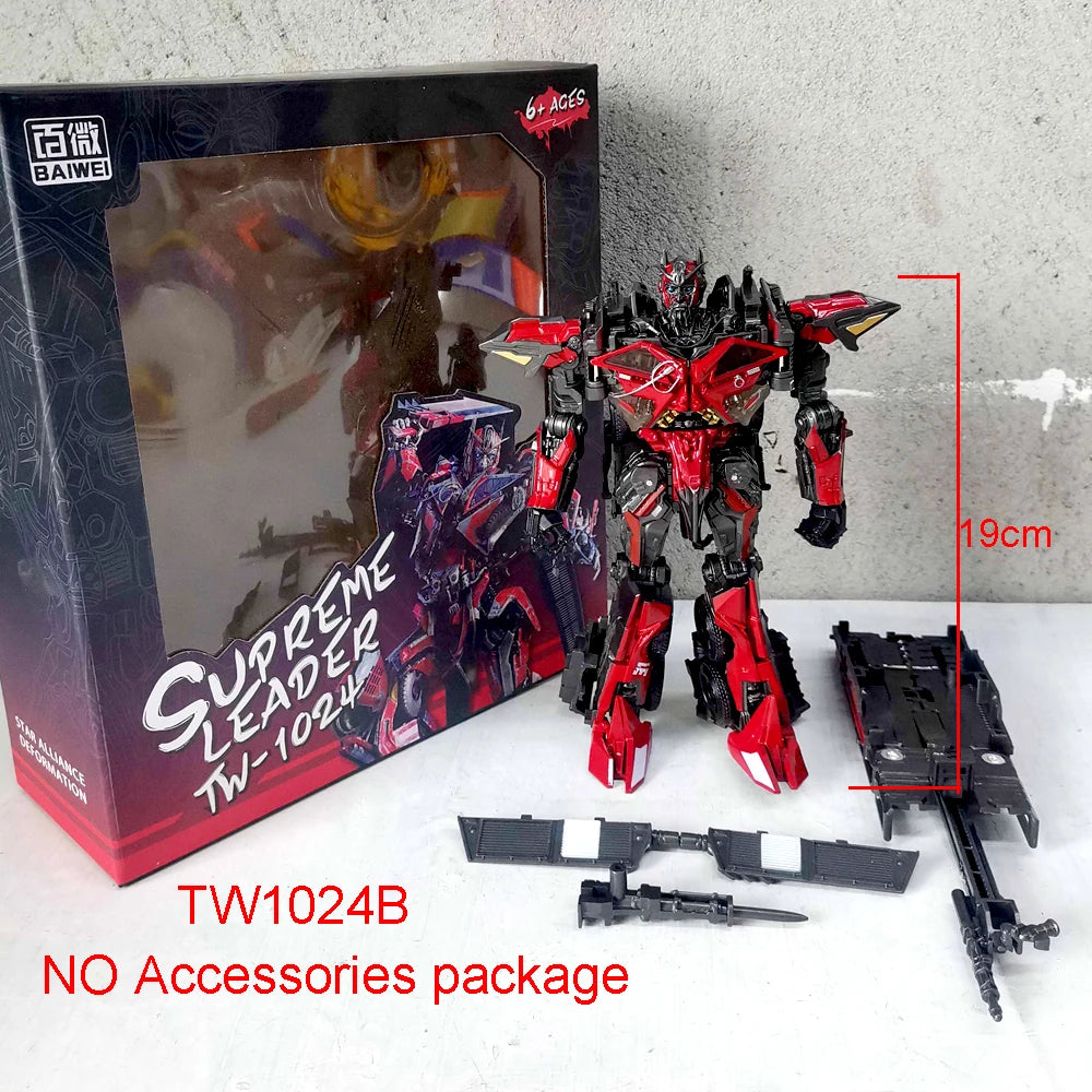 Figura Transformers Sentinel Prime — Camión de Bomberos de Aleación