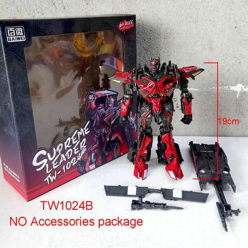 Figura Transformers Sentinel Prime — Camión de Bomberos de Aleación