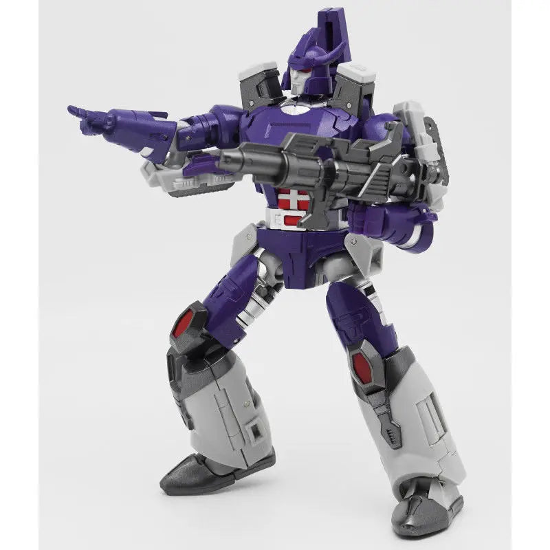 Figura Transformers Galvatron G1 Goleatron — Tamaño Pequeño Violeta Cañón Integrado