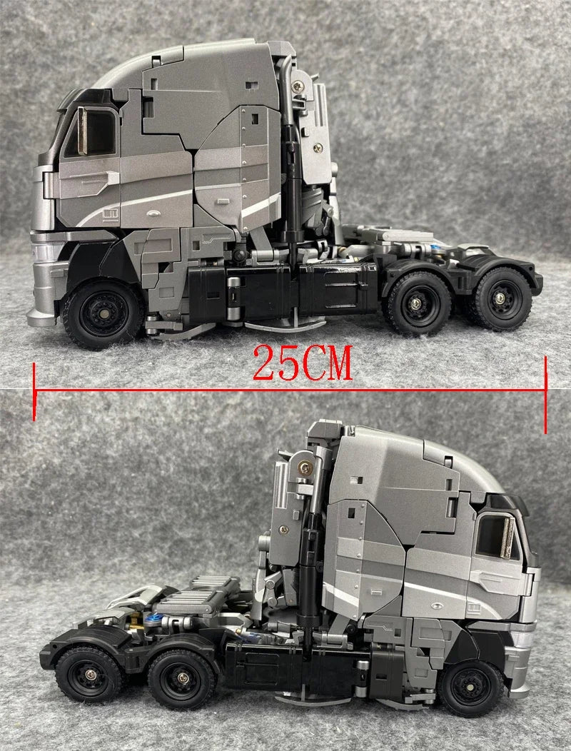 Figura Transformers Galvatron Negro FL01 — Modo Camión Gris Fury Leader